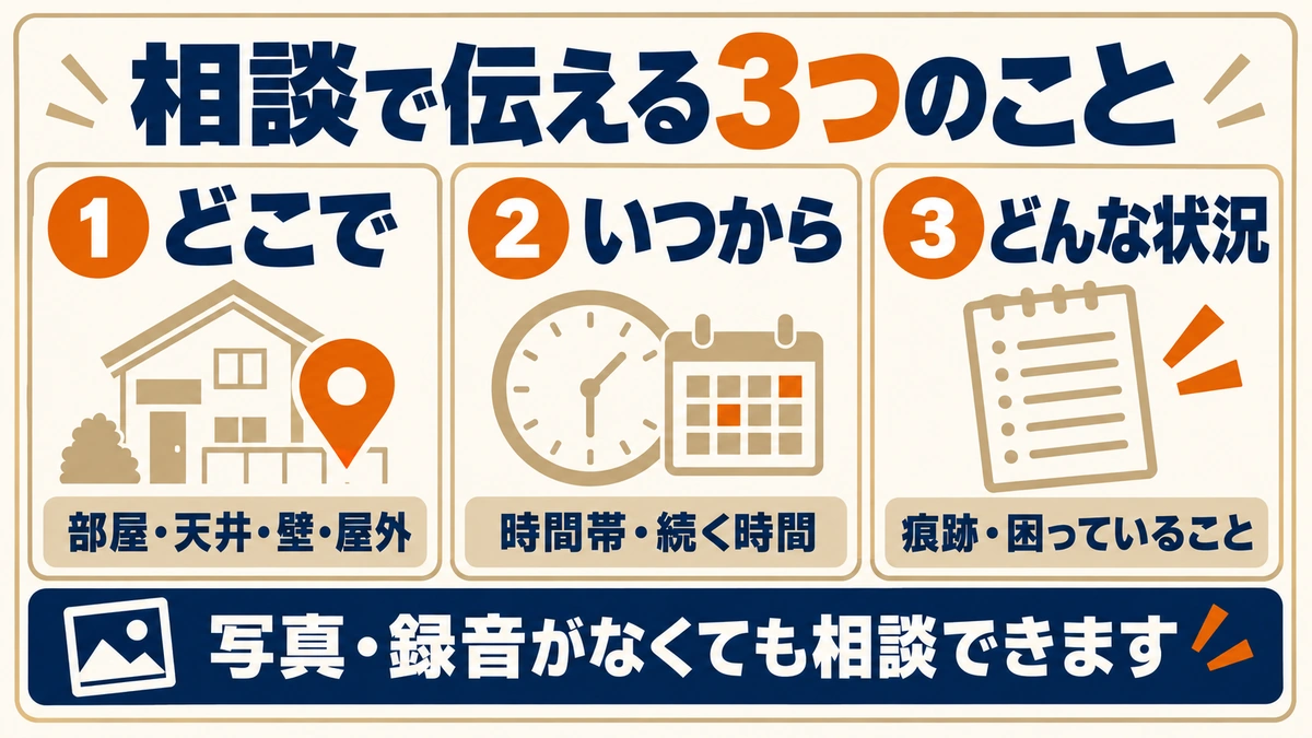 ネズミ駆除の口コミを料金・施工・対応・日程・施工後の5項目で確認し、評価の理由と自宅の条件を照らし合わせる
